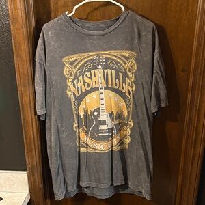 Nashville Graphic Short Sleeve Tee - Black